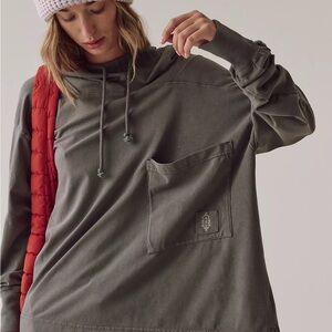 FP Movement / Free People /// Hot Shot Hooded Layer Top